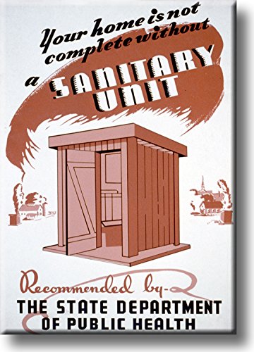 Outhouse Picture on Stretched Canvas, Wall Art Décor, Ready to Hang!