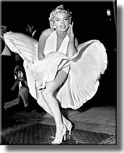 Original Marilyn Monroe Pose Picture on Stretched Canvas, Wall Art Décor, Ready to Hang!