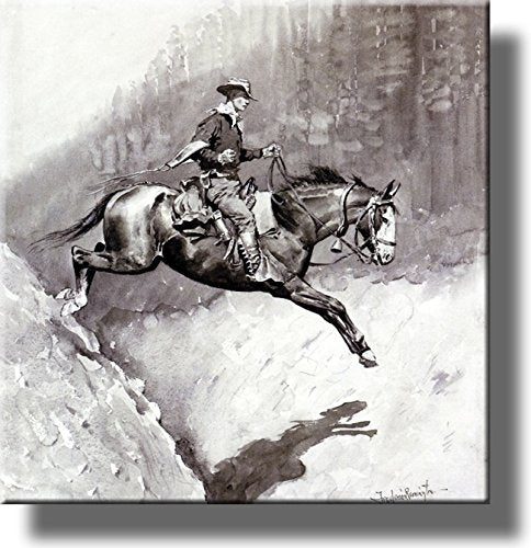 The Bell-Mare Over a Bad Place Picture on Stretched Canvas, Wall Art Décor, Ready to Hang!