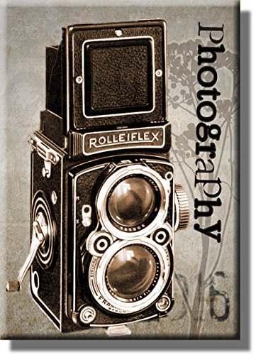 Vintage Camera Photography Picture on Stretched Canvas, Wall Art Décor, Ready to Hang