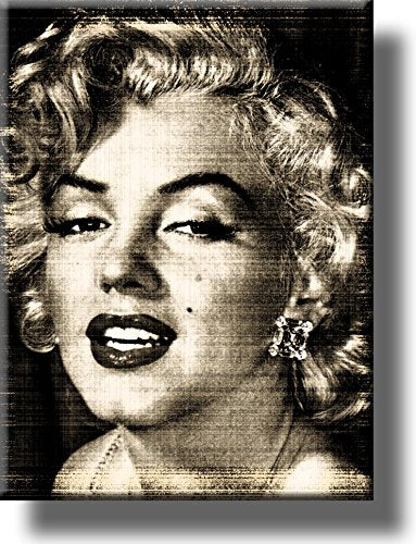 Marilyn Monroe Picture on Stretched Canvas, Wall Art Décor, Ready to Hang!