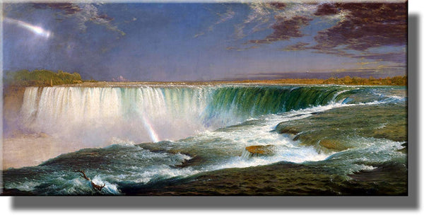 Niagara Falls by Frederic Picture on Stretched Canvas, Wall Art Décor, Ready to Hang!